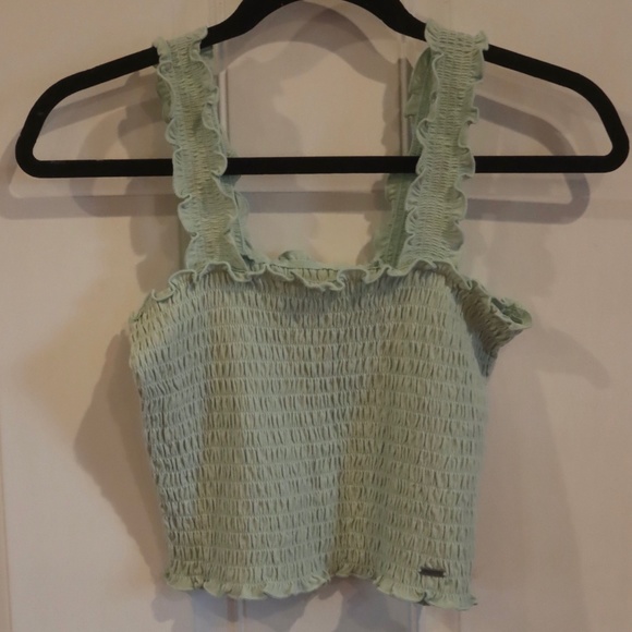 Hollister Tops - Hollister Co. Ruffle Cinch Tank Top